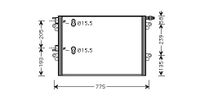 Airco Condensor 43005382 - thumbnail