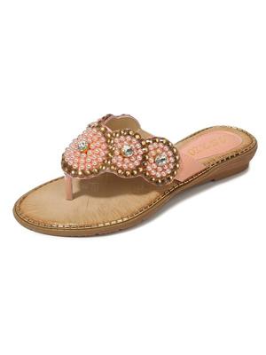 Parel Kralen Strass Boheems Slippers