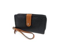 Ruime dames portemonnee CHAMONIX zwart