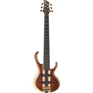 Ibanez BTB1836 Premium Natural Shadow Low Gloss 6-snarige elektrische basgitaar met gigbag