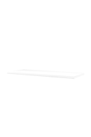 Proline Top afdekplaat gelakt 120 x 3,2 x 46 cm, mat wit