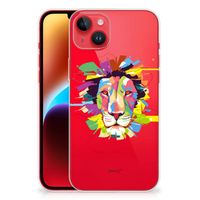 iPhone 14 Plus Telefoonhoesje met Naam Lion Color - thumbnail