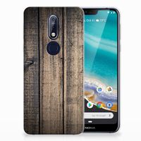 Nokia 7.1 Bumper Hoesje Steigerhout