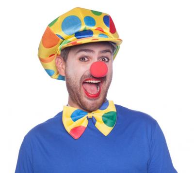 clownsneus 4,7 cm schuim rood