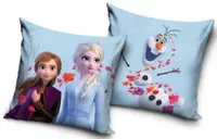 Frozen sierkussen ELsa, Anna en Olaf 40 x 40 cm - thumbnail