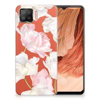 OPPO A73 4G TPU Case Lovely Flowers - thumbnail