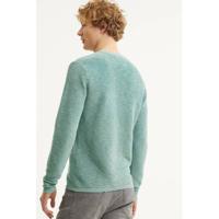 Petrol Industries fijngebreide trui lichtgroen