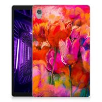 Tablethoes Lenovo Tab M10 HD (2de generatie) Tulips - thumbnail