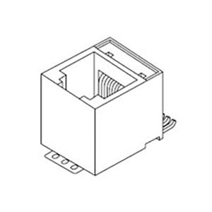 Molex Cat 3 Mod Jack/Plug 855135002 Bus Zwart 1 stuk(s)