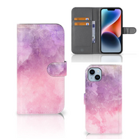 Hoesje iPhone 15 Plus Pink Purple Paint - thumbnail