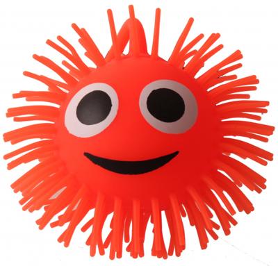 Jonotoys kneedbal met licht 10 cm junior oranje Jonotoys kneedbal met licht 10 cm junior oranje