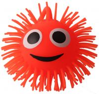 Jonotoys kneedbal met licht 10 cm junior oranje