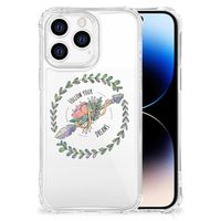 iPhone 14 Pro Stevig Bumper Hoesje Boho Dreams - thumbnail