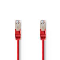 Nedis CCGP85121RD05 netwerkkabel 0,5 m Cat5e SF/UTP (S-FTP) Rood