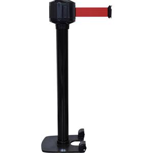 VISO RXLO1050BKRE Afzetpaal met band Zwarte pleister/rood riem/wasdichte behuizing (Ø x h) 80 mm x 990 mm