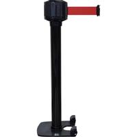 VISO RXLO1050BKRE Afzetpaal met band Zwarte pleister/rood riem/wasdichte behuizing (Ø x h) 80 mm x 990 mm