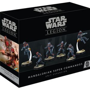 Star Wars: Legion - Mandalorian Super Commandos unit expansion Kaartspel