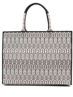 Furla mini sac cabas Opportunity à logo en jacquard - Tons neutres