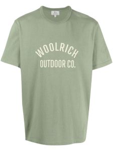 Woolrich t-shirt en coton à logo imprimé - Vert