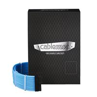 CableMod compatibele C-serie PRO ModMesh kabelset voor Corsair AXi/HXi/RM (geel label) - hellblau