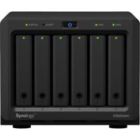 Synology DiskStation DS620SLIM data-opslag-server NAS Desktop Intel® Celeron® J3355 2 GB DDR3L DiskStation Manager Zwart - thumbnail