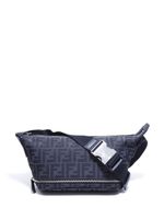 Fendi Pre-Owned sac à bandoulière à motif Zucca - Noir