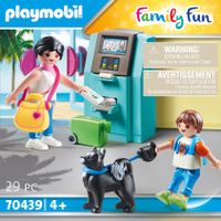 PLAYMOBIL PLAYMOBIL Family Fun Vakantiegangers met geldautomaat - thumbnail