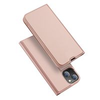 Dux Ducis - Slim bookcase hoes - iPhone 13 - Rose Goud