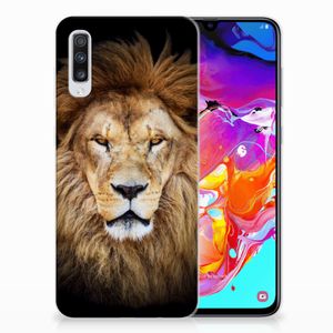 Samsung Galaxy A70 TPU Hoesje Leeuw