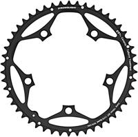 Stronglight Uniseks - volwassen kettingblad type 130 S, zwart, 50