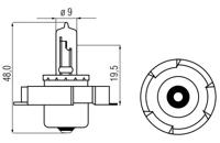 Bosma Lamp 6V-15W P26S halogeen - thumbnail