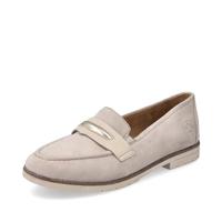 Rieker Dames 45301 Slipper, Beige, 37 EU, beige, 37 EU
