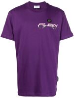 Philipp Plein t-shirt à logo imprimé - Violet - thumbnail