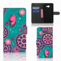 Samsung Galaxy J4 Plus (2018) Hoesje Cirkels en Vlinders