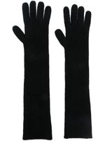 Loulou Studio gants Milos en cachemire - Noir