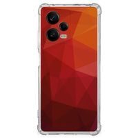 Shockproof Case voor Xiaomi Redmi Note 12 Pro Polygon Red