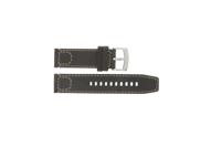 Armani horlogeband AR-5833 Leder Donkerbruin 23mm - thumbnail