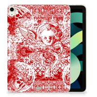 Tablet BackCover iPad Air (2020/2022) 10.9 inch Angel Skull Rood