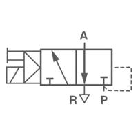 IMI NORGREN Mechanisch bedienbaar pneumatisch ventiel V50A413A-A213A 24 V/DC Materiaal (behuizing) Aluminium Afdichtmateriaal NBR 1 stuk(s)