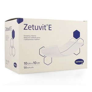 Zetuvit E 10x10cm Nst. 50 P/s