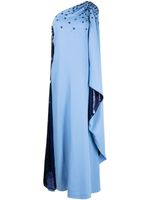 Sachin & Babi Leila crystal-embellished gown - Bleu