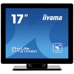 Iiyama ProLite T1721MSC-B2 Touchscreen monitor Energielabel: E (A - G) 43.2 cm (17 inch) 1280 x 1024 Pixel 5:4 5 ms VGA, HDMI, Audio-Line-out, USB IPS LED