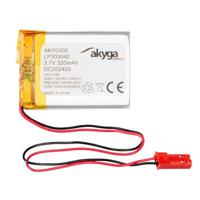 3,7 V 320 mAh batterij batterij LP303040 lithium-polymeer AKYGA AKY0300 Li-Po batterij PCM JST 2-polige aansluiting 2,54 15 cm