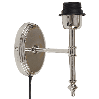 Wandlamp Robertino ovaal glans chroom