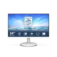 Philips V Line 241V8AW/00 LED display 60,5 cm (23.8") 1920 x 1080 Pixels Full HD LCD Wit - thumbnail