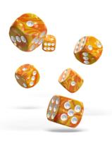 Oakie Doakie Dice D6 Dice 16 mm Gemidice - Sunstone (12)