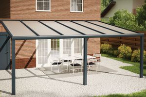 Fonteyn | Veranda Comfortline 606 x 400 cm RAL7016 Grijs