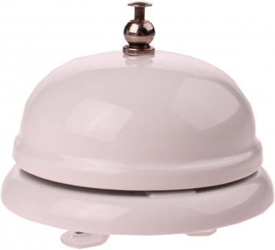 Dunlop fietsbel hotelbel-stijl 76 mm wit Dunlop fietsbel hotelbel-stijl 76 mm wit