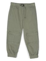 Stella McCartney Kids pantalon cargo à taille ceinturée - Vert