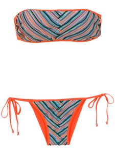 Amir Slama printed bikini set - Jaune